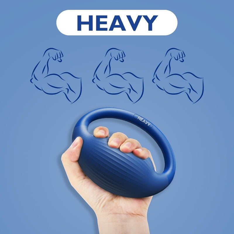 FitBeast كرات تمرين اليد - 3 مستويات مقاومة كرات ضغط للبالغين، كرات الضغط لعلاج اليد، إعادة التأهيل، التهاب المفاصل، بناء العضلات - Image 2